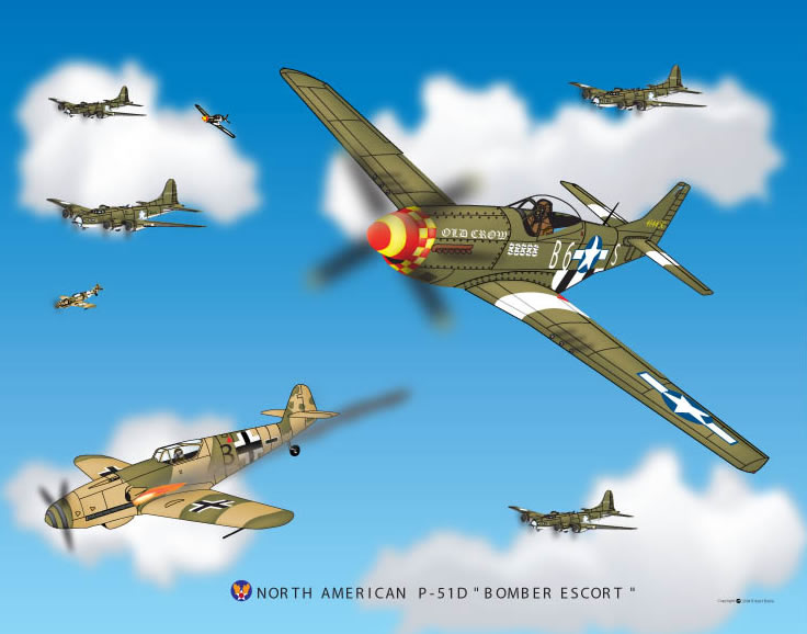 P-51 3/4